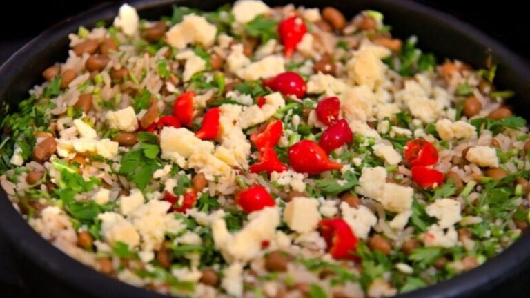 Baião de dois fácil: receita rápida para o almoço de família