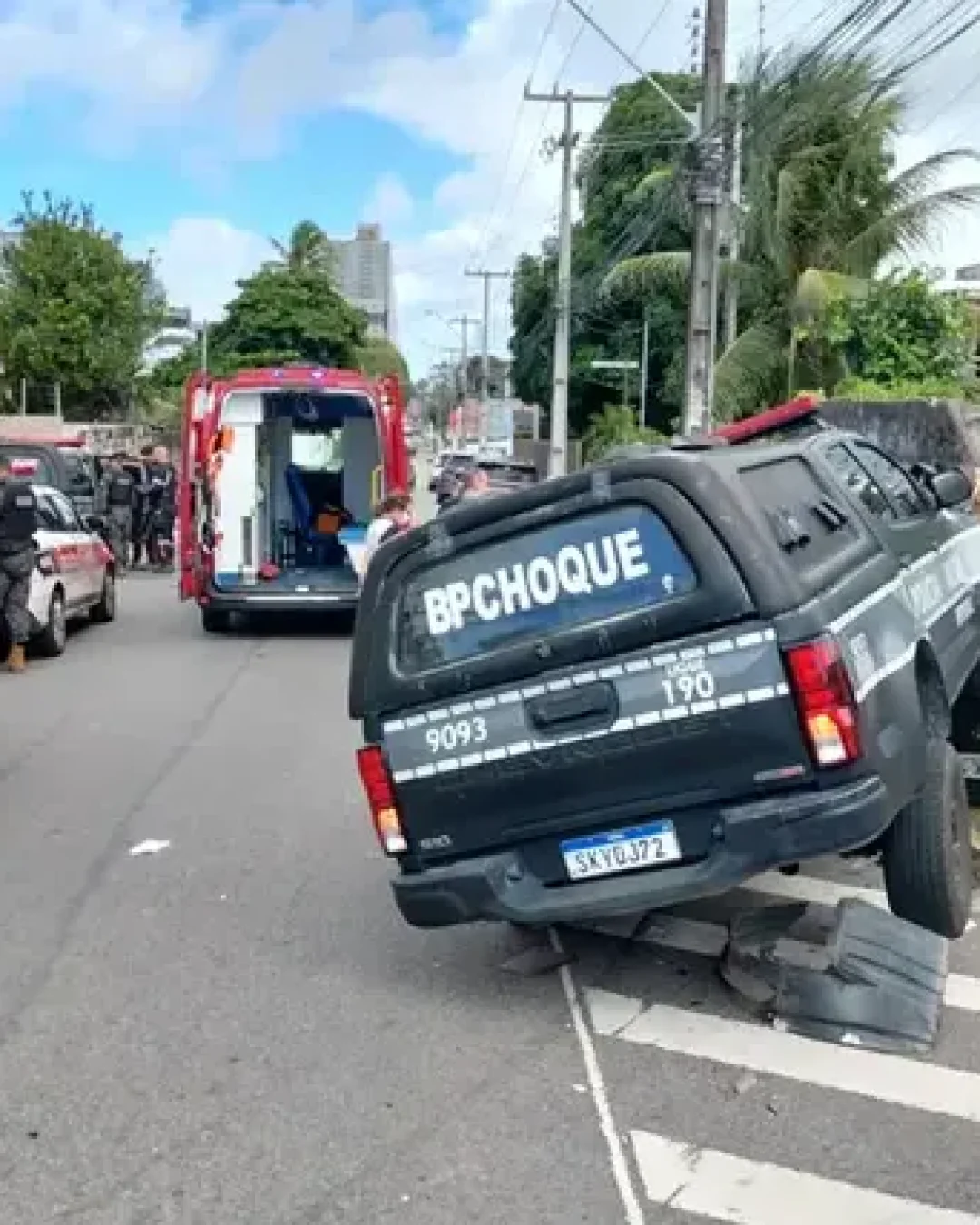 Acidente com viatura da PM deixa feridos em João Pessoa