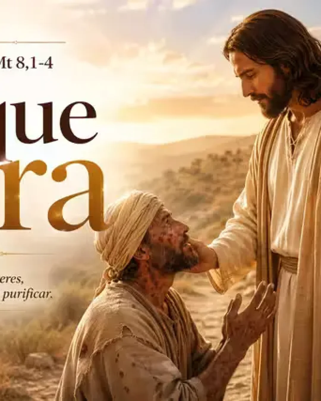 Evangelho Mt 8,1-4: fé que cura