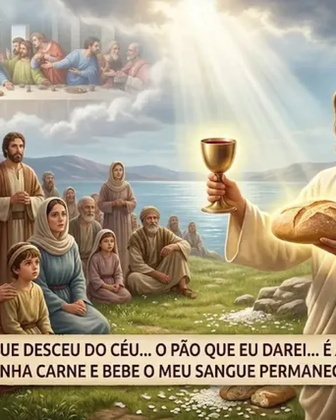 Evangelho Jo 6,51-58: Jesus é o Pão Vivo