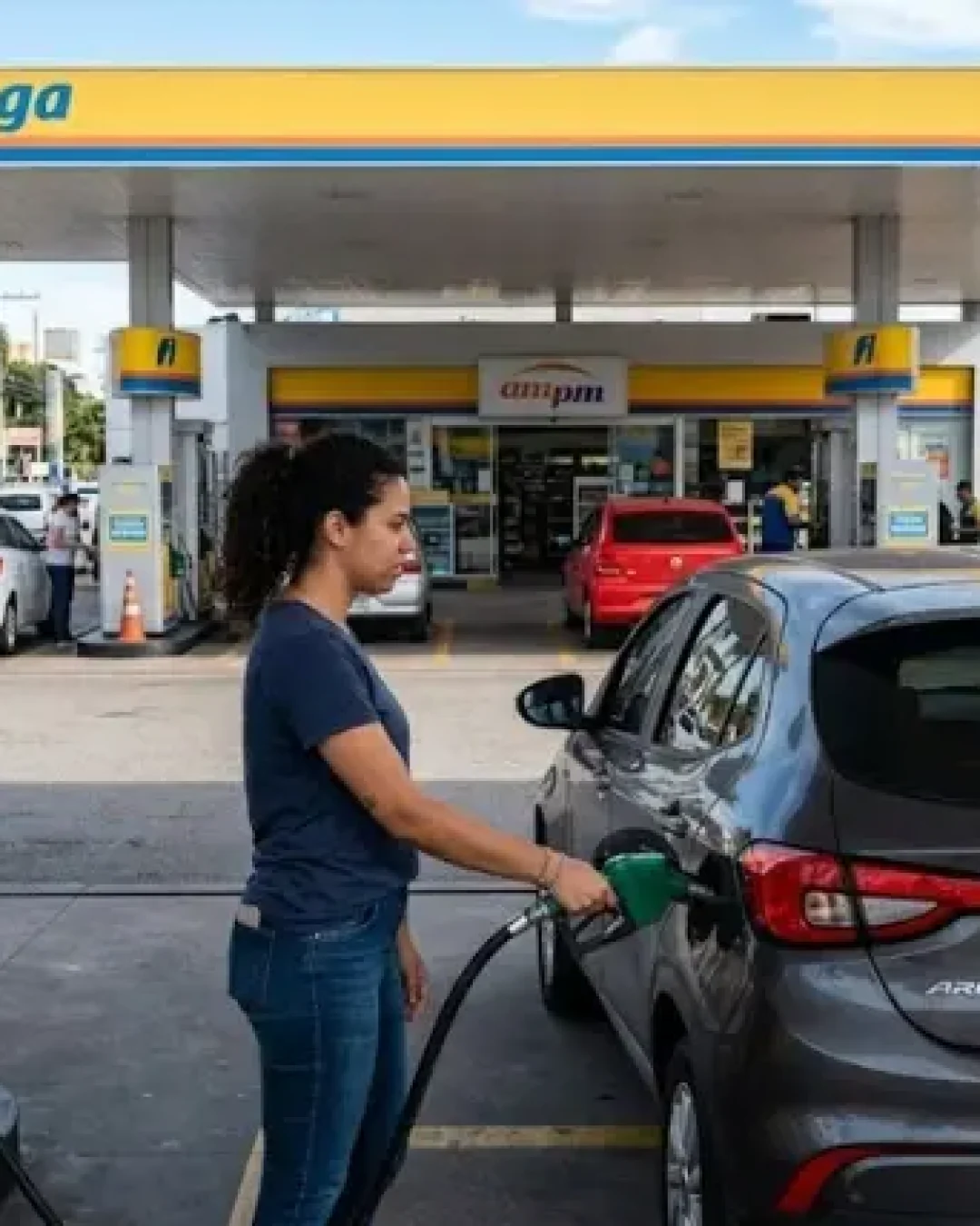 Gasolina terá reajuste de R$ 0,04