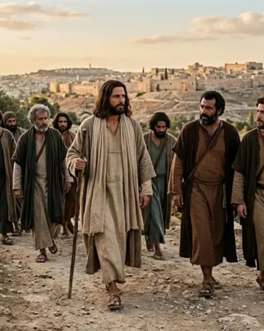 Jesus fala sobre servir