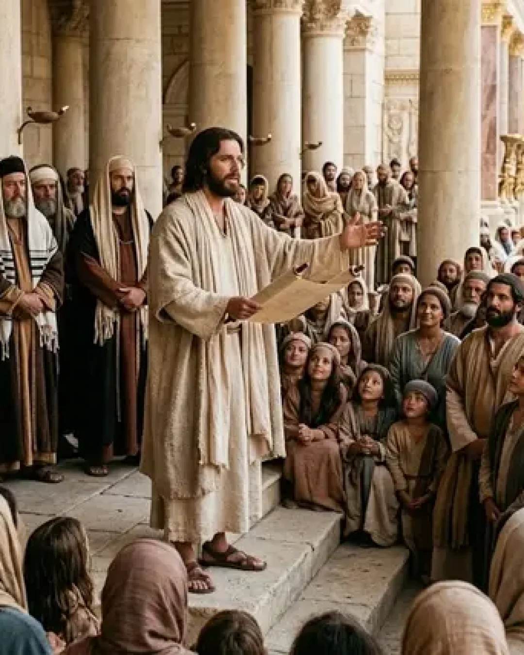 Jesus revela a grandeza do Messias
