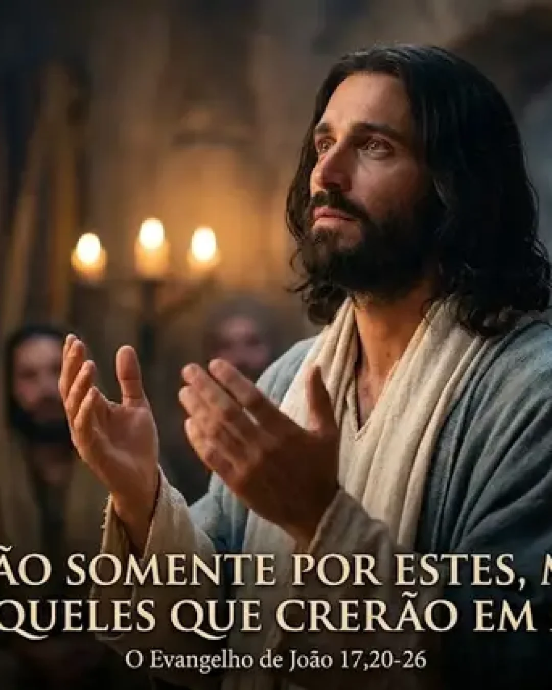 Jesus reza por nós