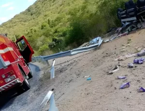 Motorista morre em acidente entre Catolé do Rocha e João Dias