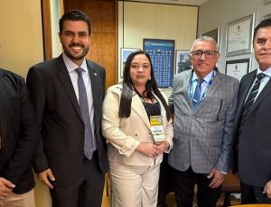 Poço Dantas: Prefeito Itamar Moreira e comitiva são recebidos por Deputados em Brasília