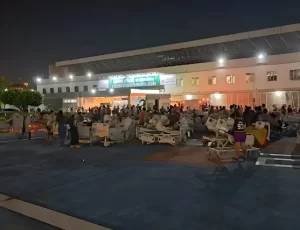 Princípio de incêndio no Hospital de Trauma de João Pessoa