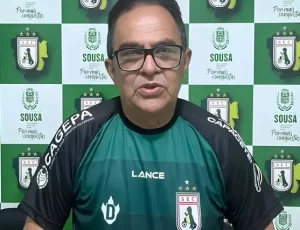 Técnico Diá deixa o Sousa após apenas três jogos
