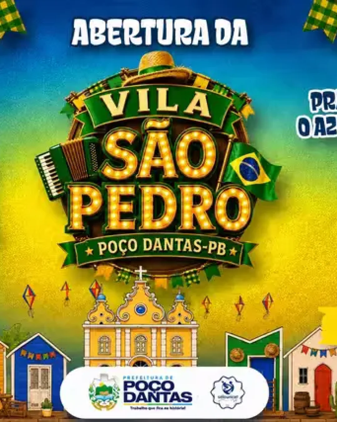 Vila São Pedro abre festejos em Poço Dantas