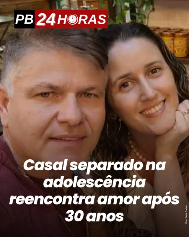 Uma história que parece saída de um romance emocionante: Claudinei e Elisângela, separados na adolescência pelos pais, reencontraram-se três décadas depois e descobriram que o amor nunca acabou. 

Leia mais na #pb24horas

www.pb24horas.com.br